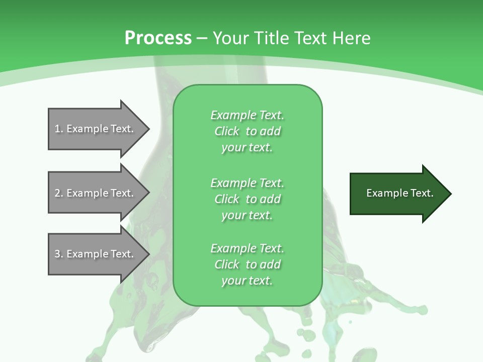 Macro Fresh Beverage PowerPoint Template