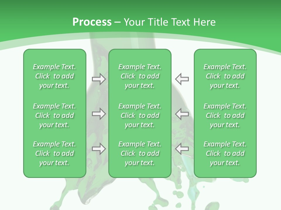 Macro Fresh Beverage PowerPoint Template
