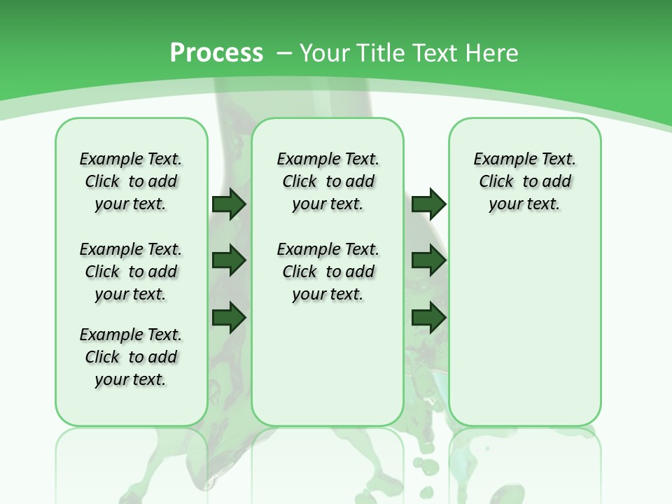 Macro Fresh Beverage PowerPoint Template