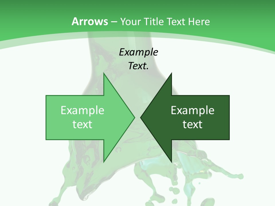 Macro Fresh Beverage PowerPoint Template