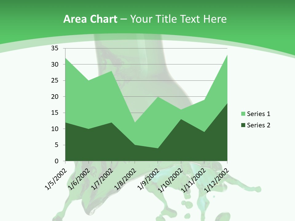 Macro Fresh Beverage PowerPoint Template