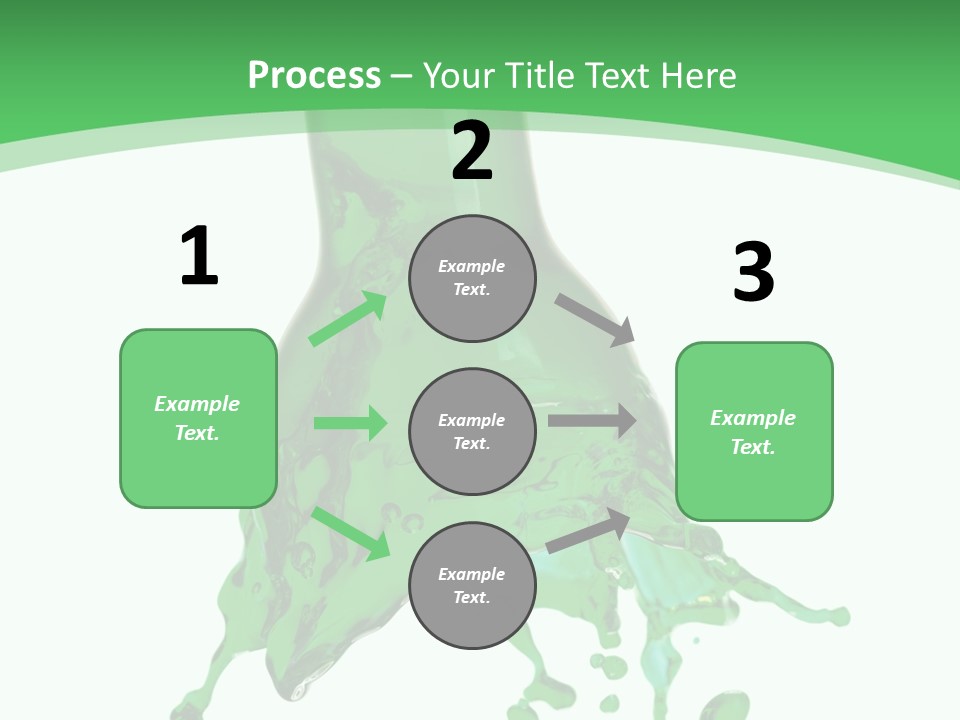 Macro Fresh Beverage PowerPoint Template