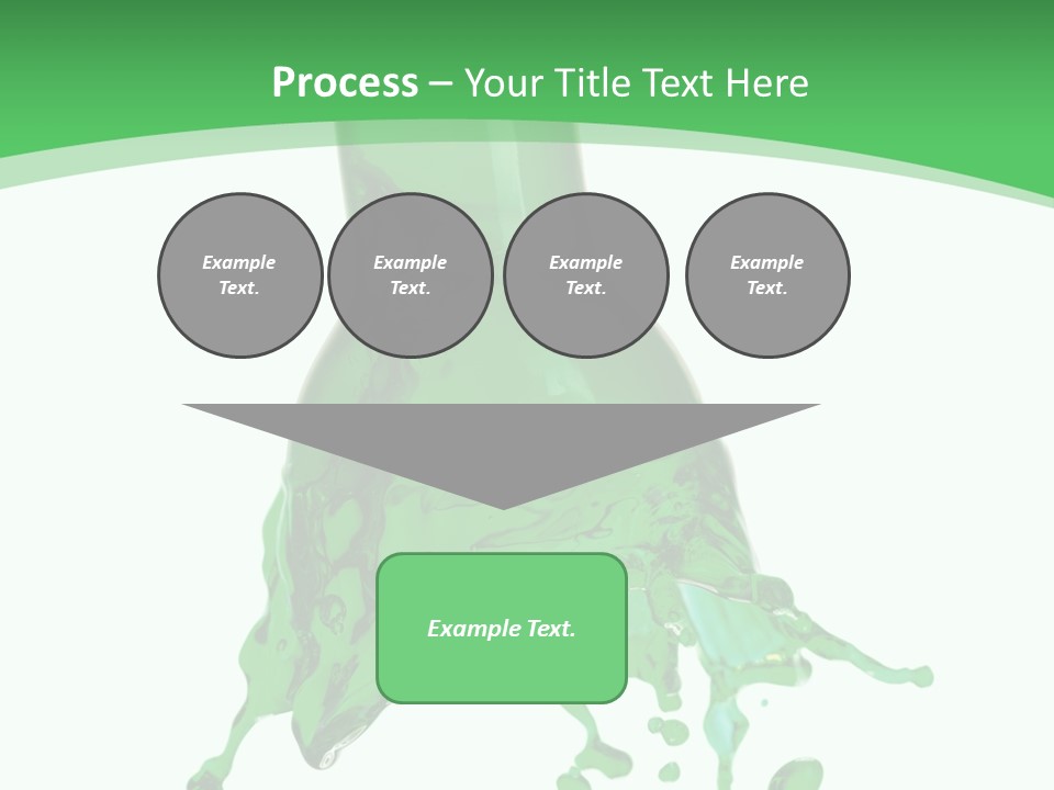 Macro Fresh Beverage PowerPoint Template
