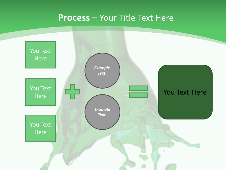 Macro Fresh Beverage PowerPoint Template