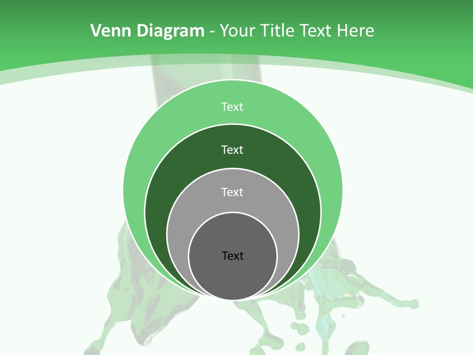 Macro Fresh Beverage PowerPoint Template