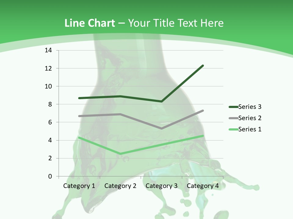 Macro Fresh Beverage PowerPoint Template