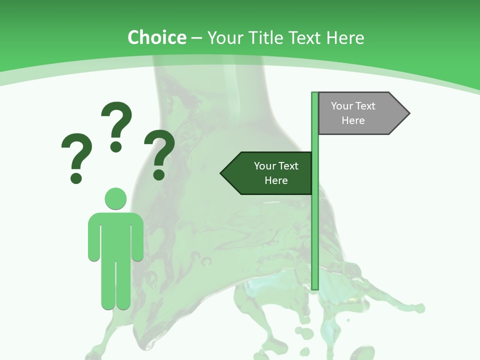 Macro Fresh Beverage PowerPoint Template