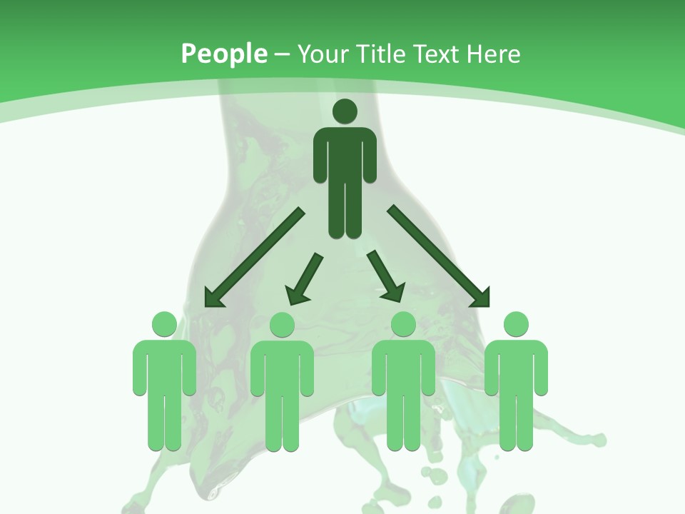 Macro Fresh Beverage PowerPoint Template