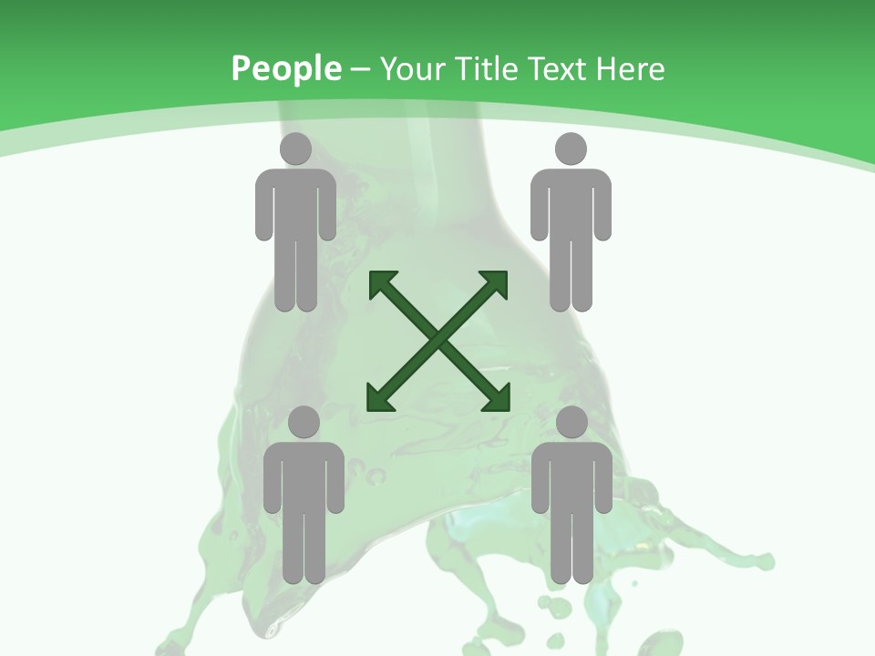 Macro Fresh Beverage PowerPoint Template