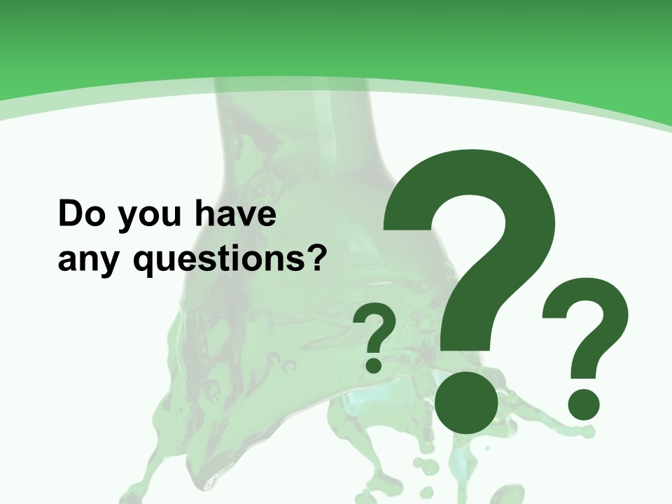 Macro Fresh Beverage PowerPoint Template