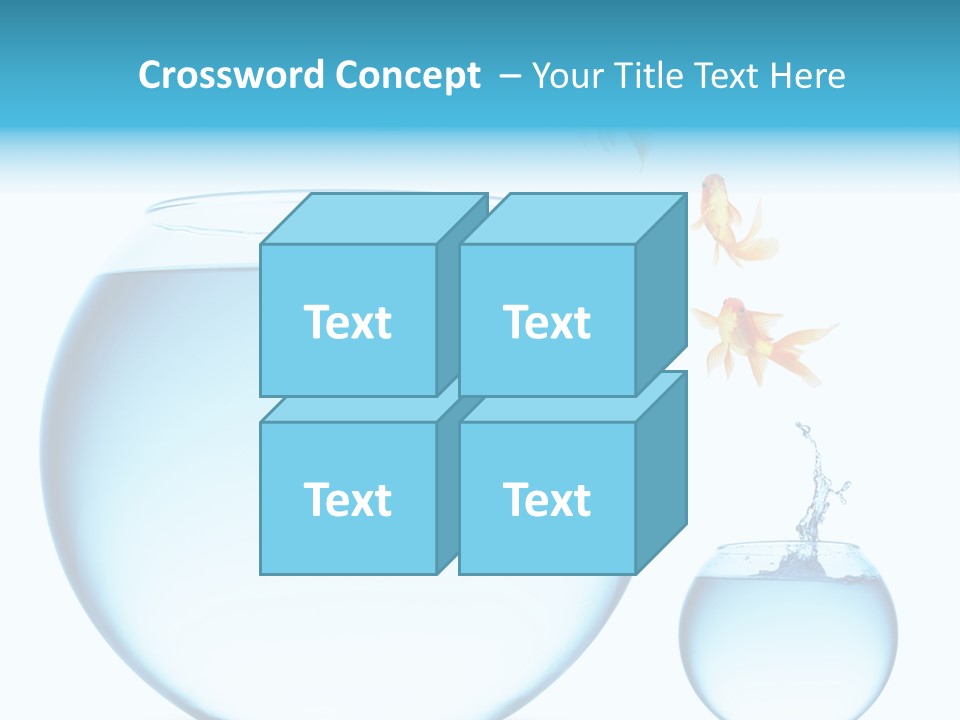 Liquid White Isolated PowerPoint Template