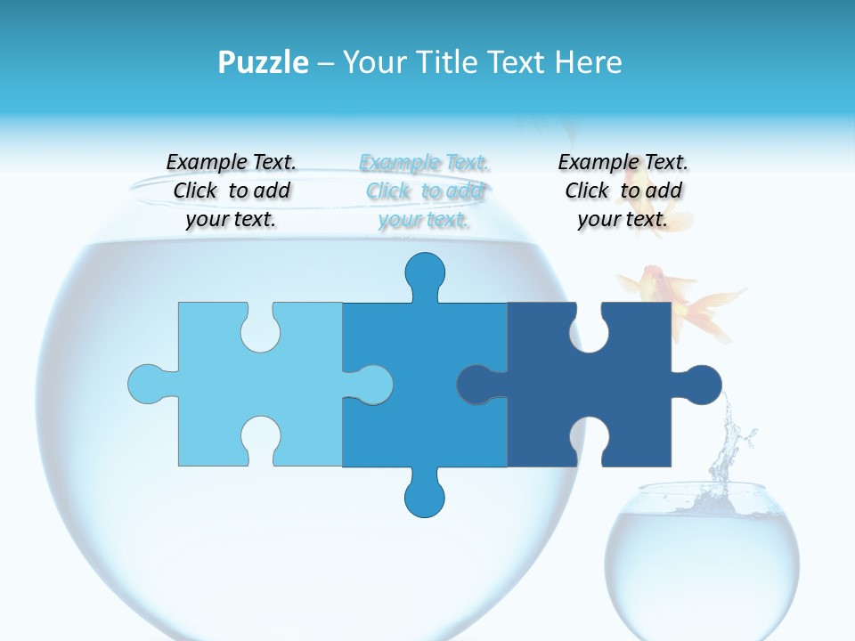 Liquid White Isolated PowerPoint Template