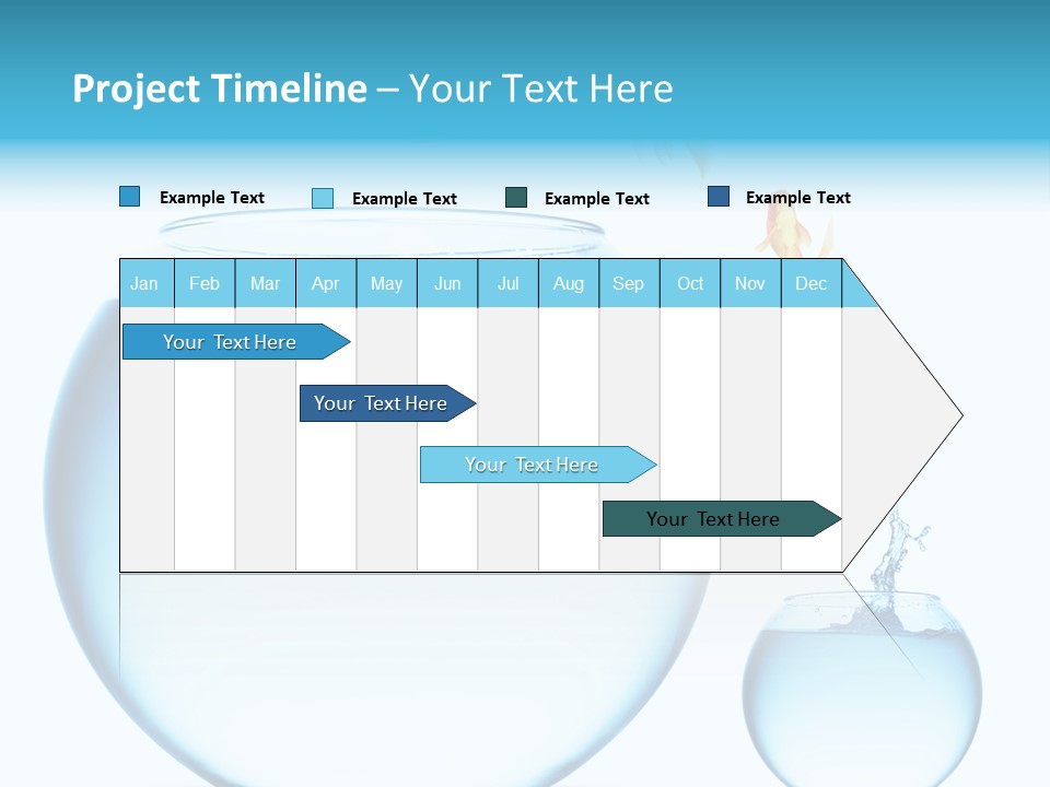 Liquid White Isolated PowerPoint Template