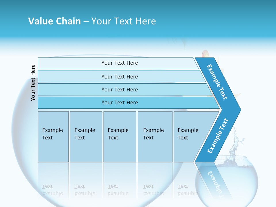 Liquid White Isolated PowerPoint Template