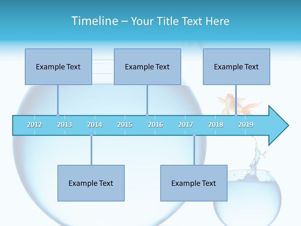 Liquid White Isolated PowerPoint Template