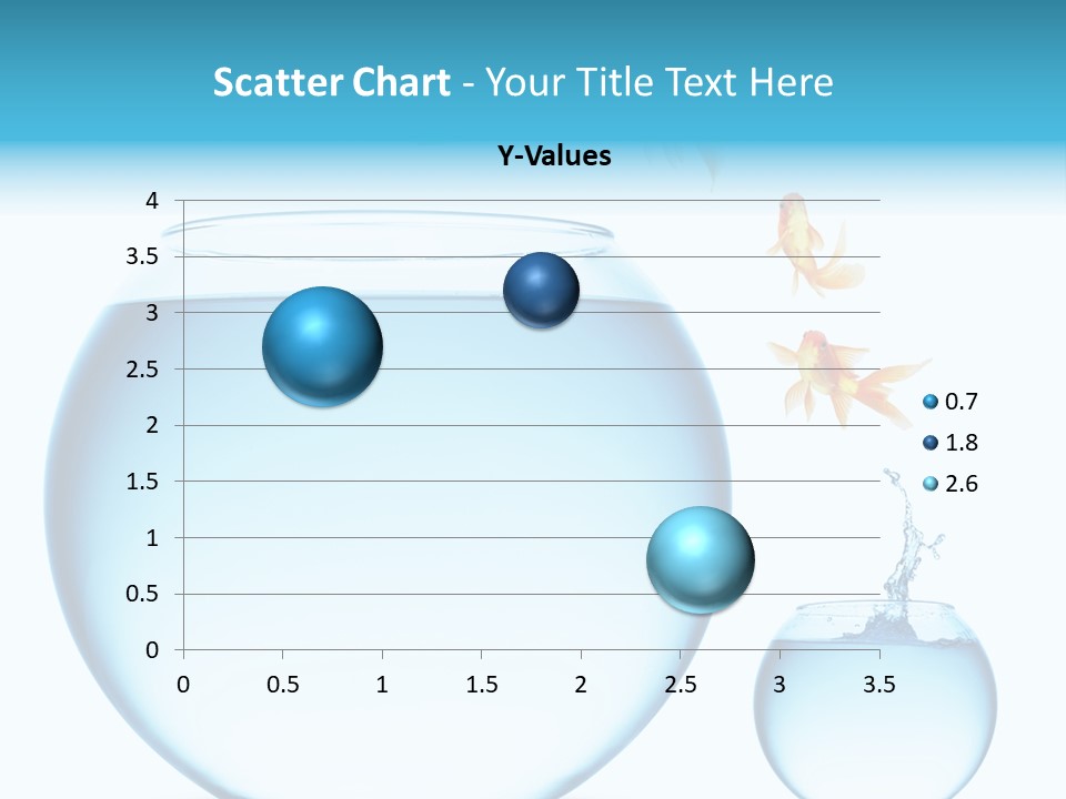 Liquid White Isolated PowerPoint Template