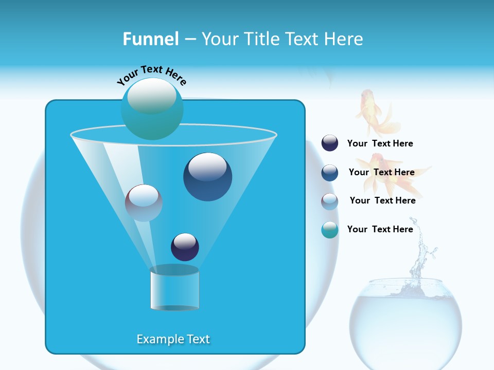 Liquid White Isolated PowerPoint Template