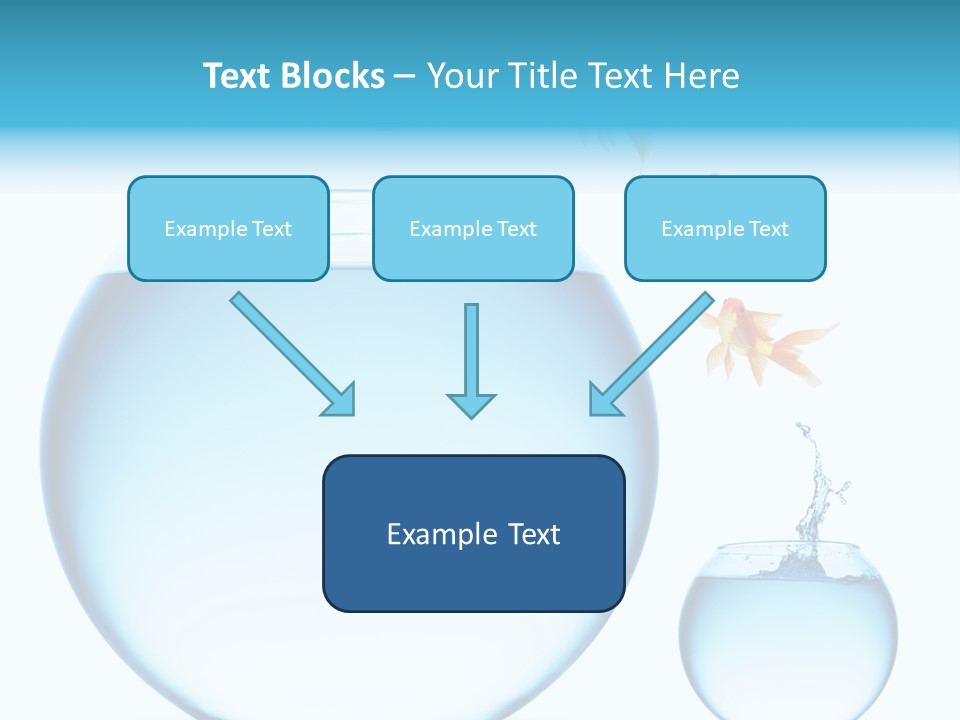 Liquid White Isolated PowerPoint Template