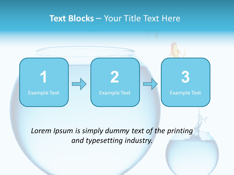 Liquid White Isolated PowerPoint Template