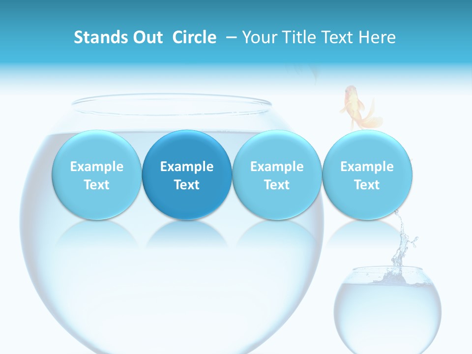 Liquid White Isolated PowerPoint Template