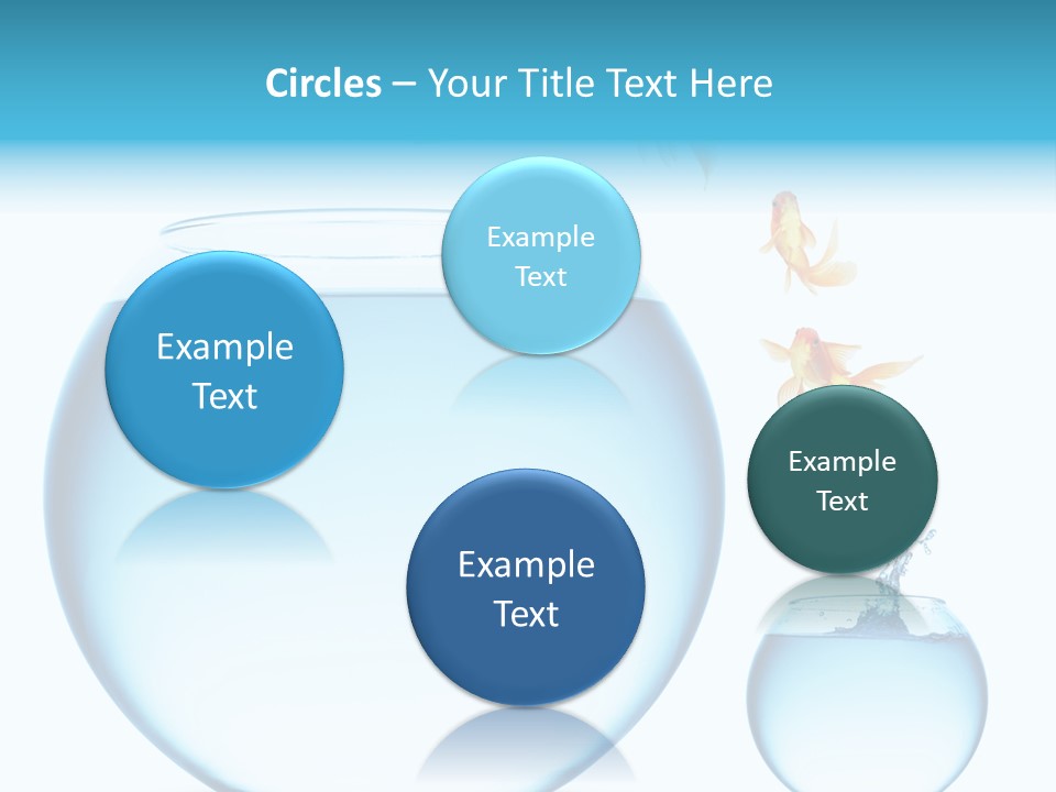 Liquid White Isolated PowerPoint Template