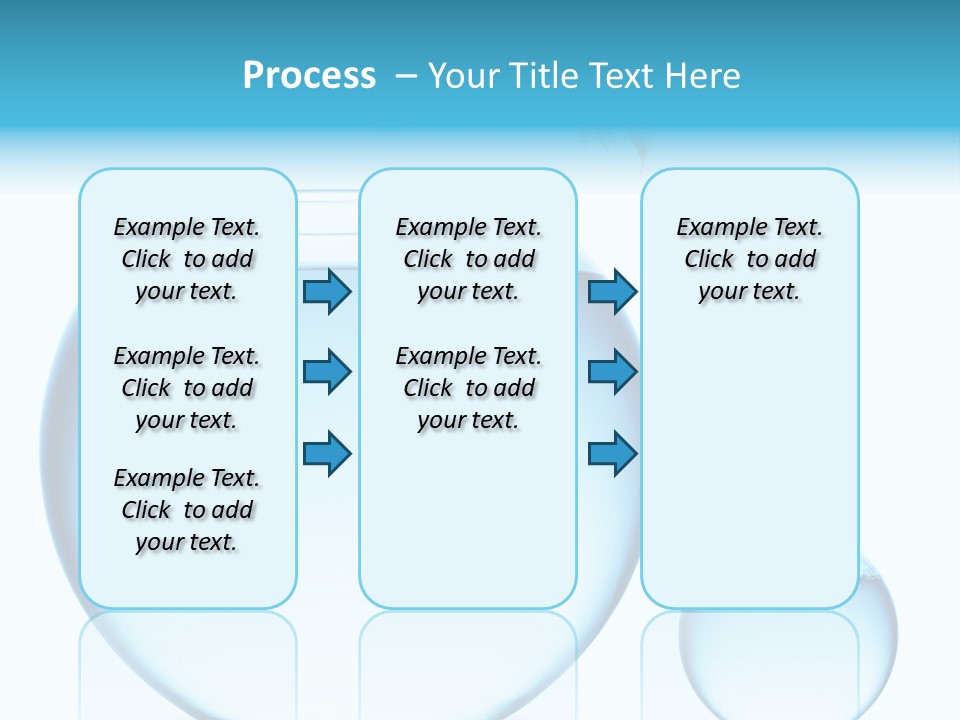 Liquid White Isolated PowerPoint Template