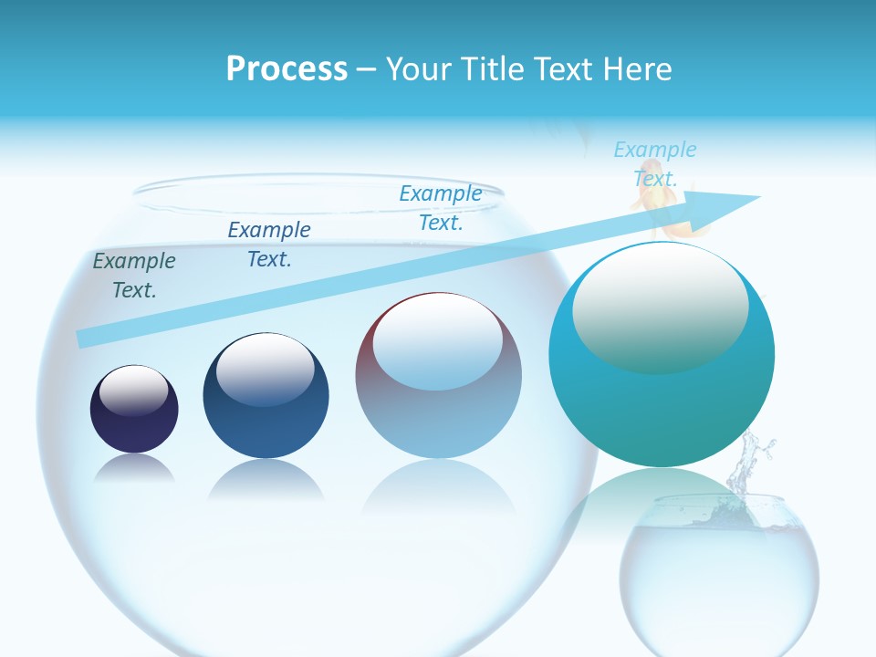 Liquid White Isolated PowerPoint Template