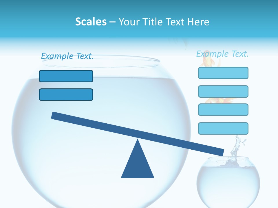 Liquid White Isolated PowerPoint Template