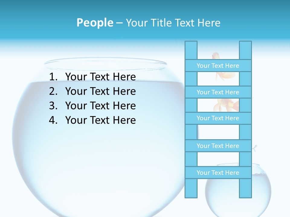 Liquid White Isolated PowerPoint Template
