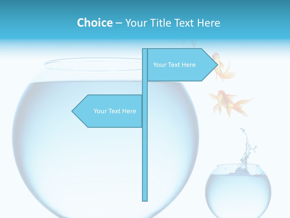 Liquid White Isolated PowerPoint Template