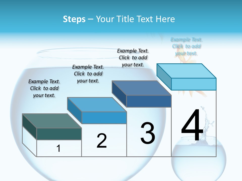 Liquid White Isolated PowerPoint Template