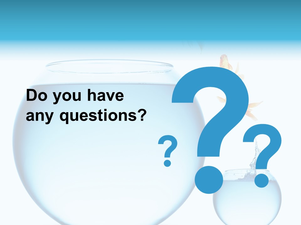 Liquid White Isolated PowerPoint Template