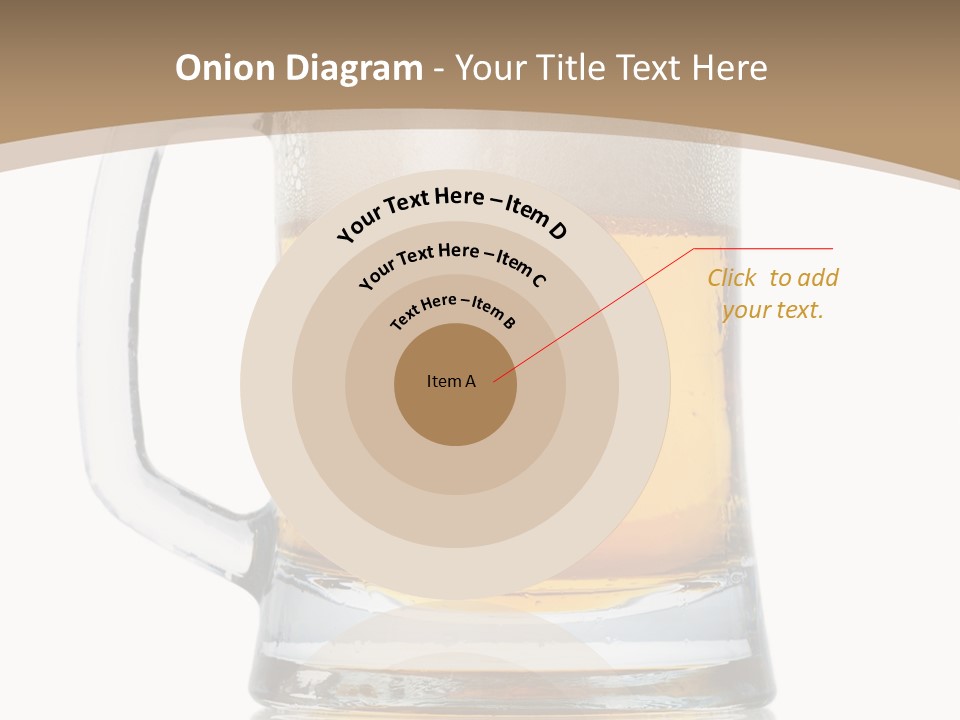 Golden Brewed Tavern PowerPoint Template