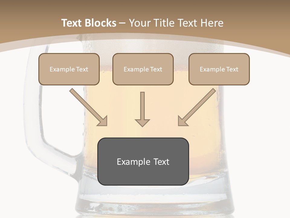 Golden Brewed Tavern PowerPoint Template