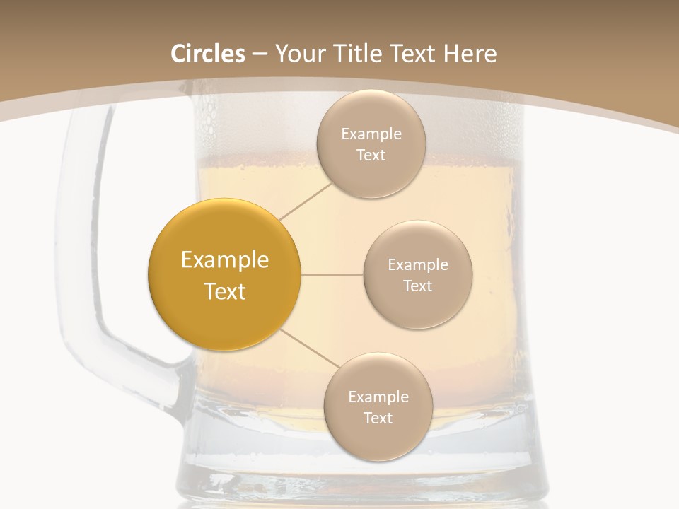 Golden Brewed Tavern PowerPoint Template