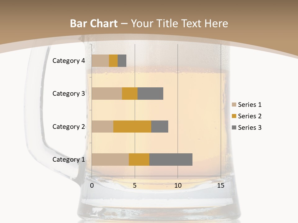 Golden Brewed Tavern PowerPoint Template
