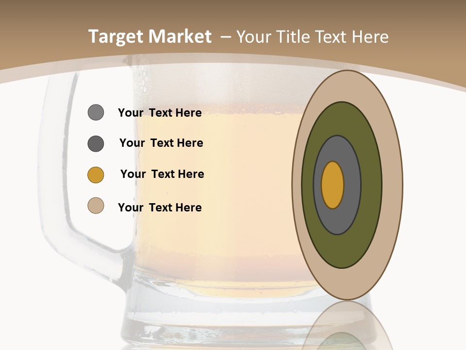 Golden Brewed Tavern PowerPoint Template