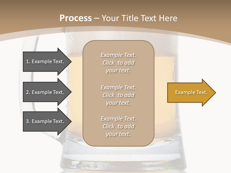 Golden Brewed Tavern PowerPoint Template
