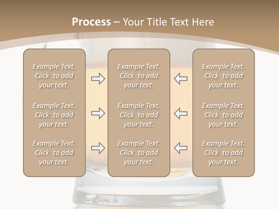Golden Brewed Tavern PowerPoint Template