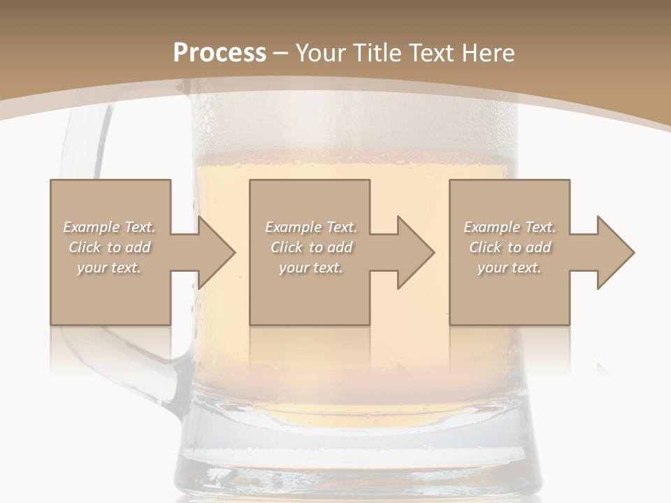 Golden Brewed Tavern PowerPoint Template
