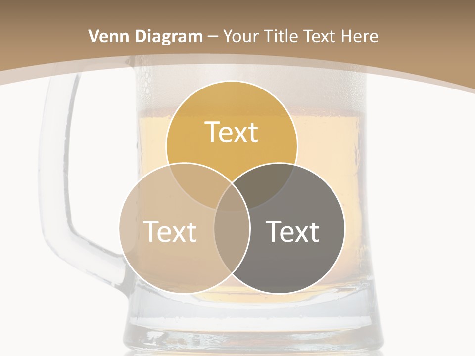 Golden Brewed Tavern PowerPoint Template