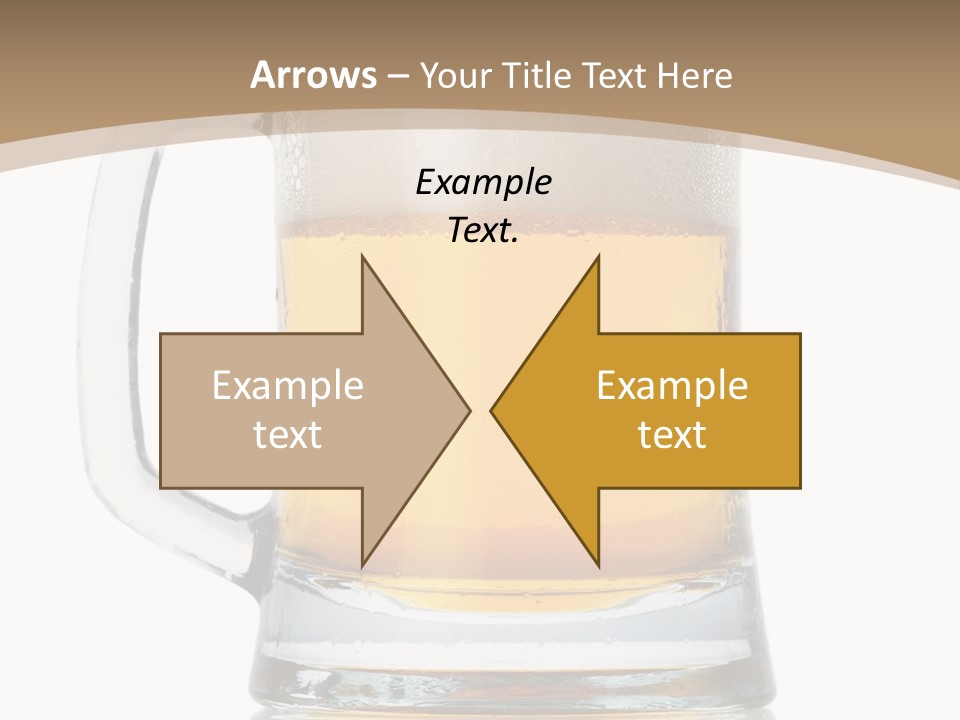 Golden Brewed Tavern PowerPoint Template