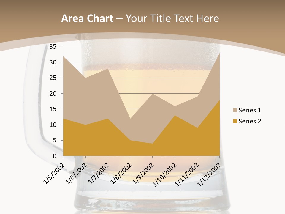 Golden Brewed Tavern PowerPoint Template