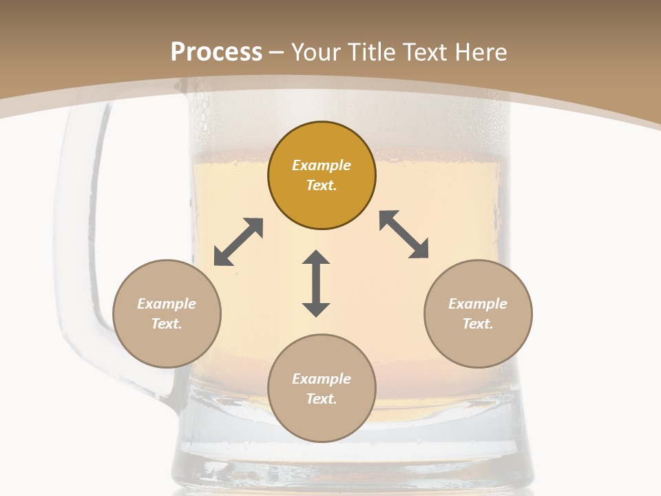 Golden Brewed Tavern PowerPoint Template