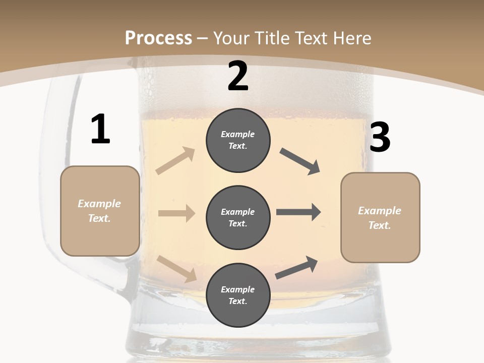 Golden Brewed Tavern PowerPoint Template