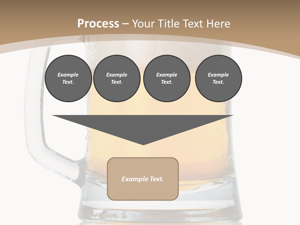 Golden Brewed Tavern PowerPoint Template