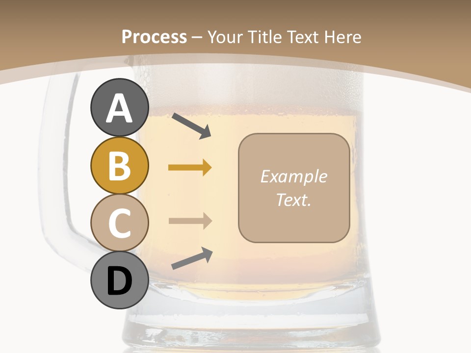 Golden Brewed Tavern PowerPoint Template