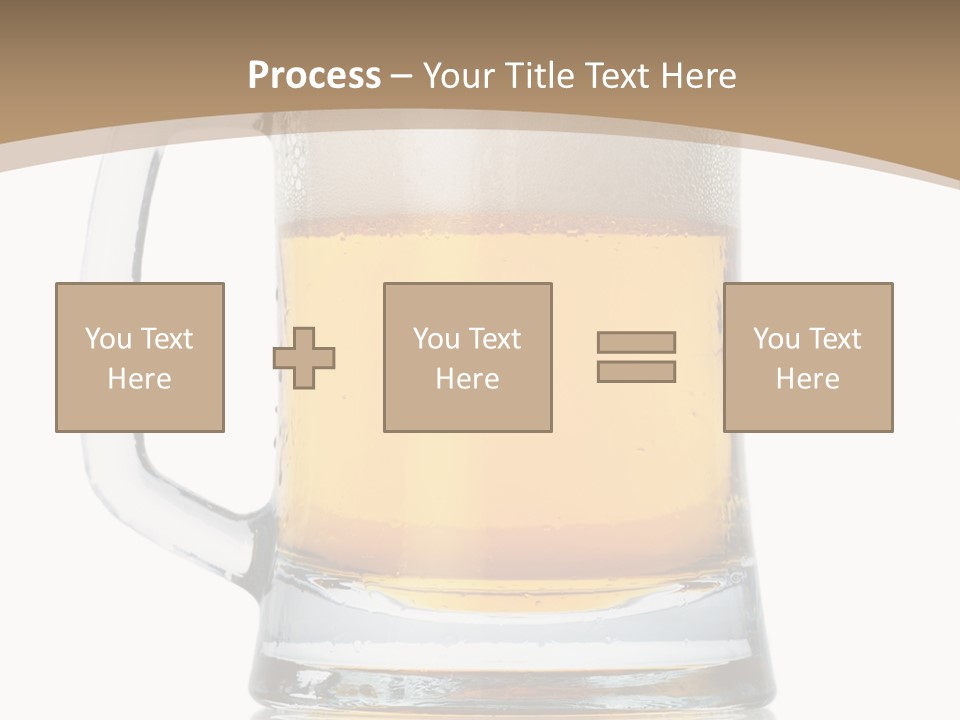 Golden Brewed Tavern PowerPoint Template