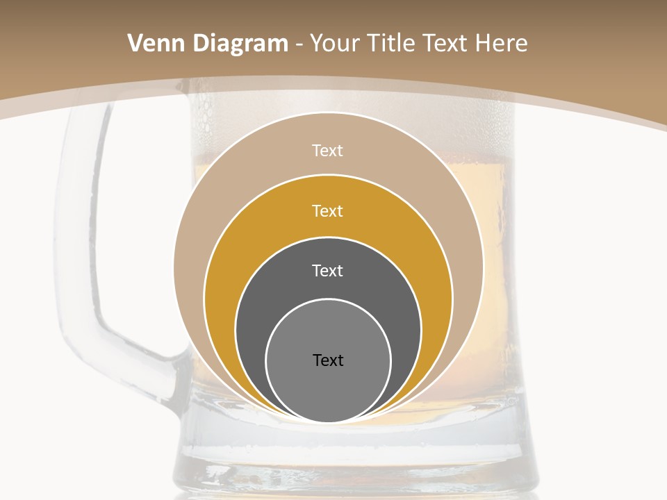 Golden Brewed Tavern PowerPoint Template