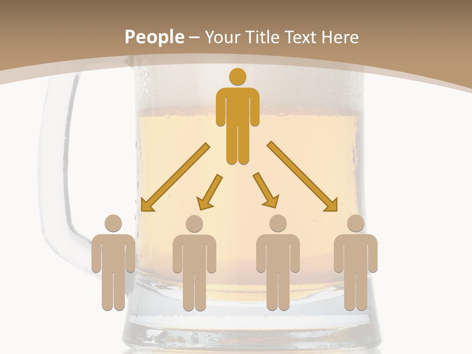 Golden Brewed Tavern PowerPoint Template